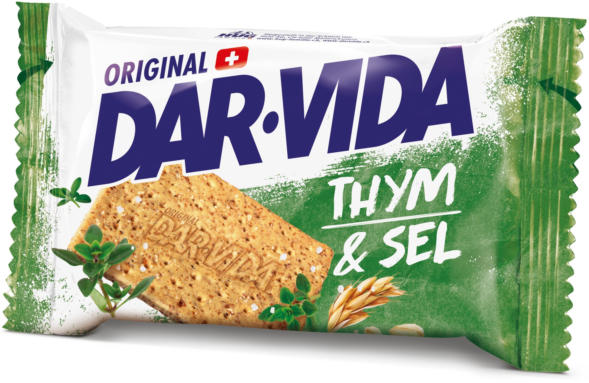 DAR-VIDA Cracker – Thymian & Meersalz