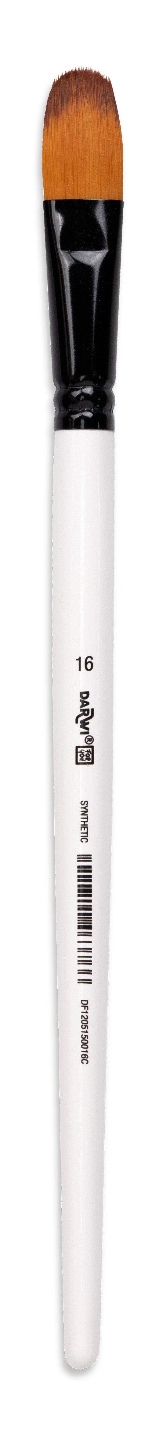 Darwi For You – Pinsel – Katzenzungenpinsel, Grösse 16, Breite 20 mm, Synthetik