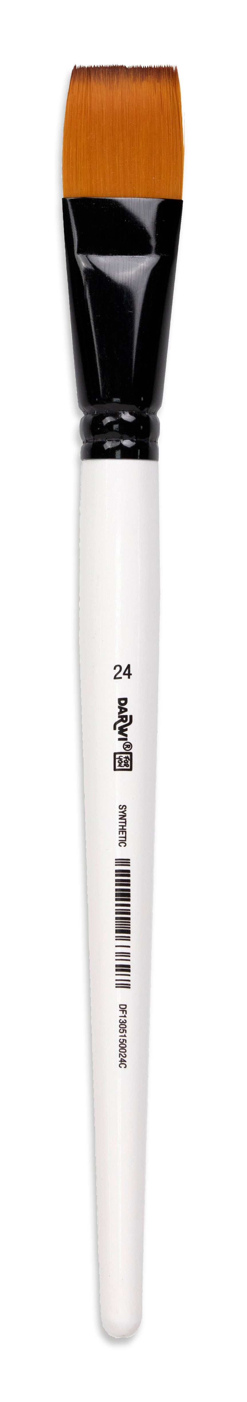 Darwi For You – Pinsel – Flachpinsel, Breite 25 mm, Grösse 24, Synthetik