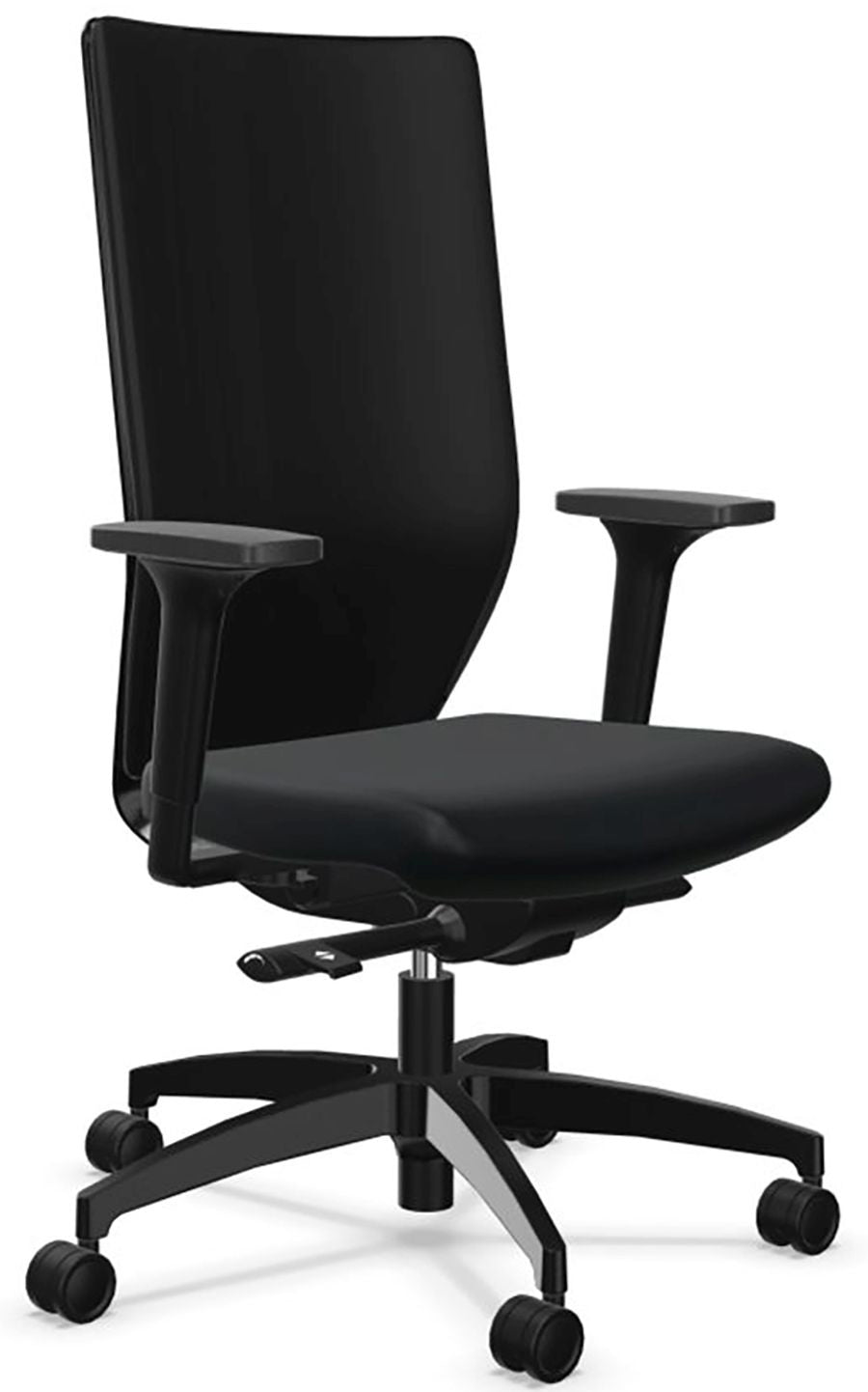 Dauphin ST6815 Stilo Bürostuhl – Netzrücken – Schwarz, 2D-Armlehnen