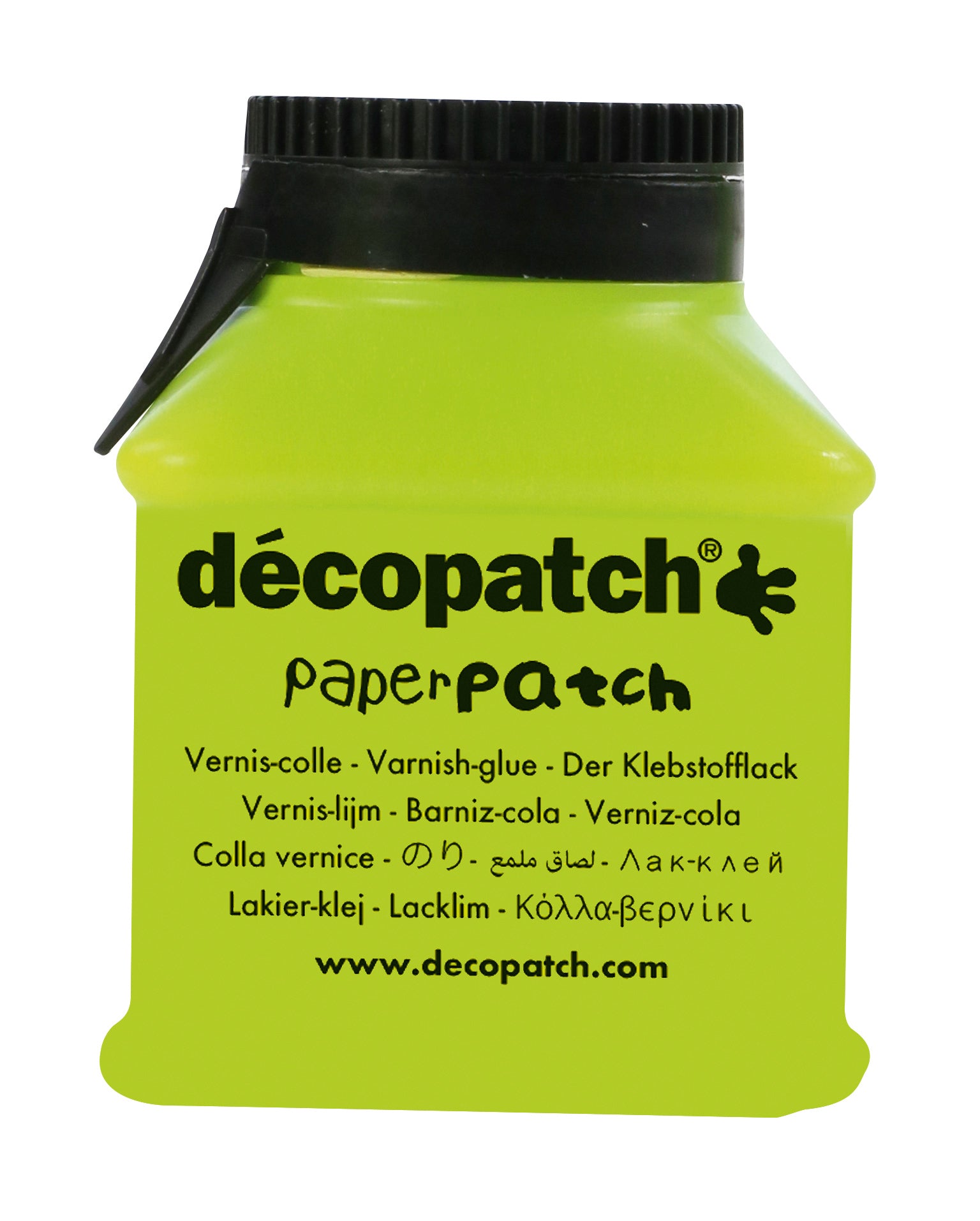 Decopatch Kleber & Lack Paperpatch – Seidenmatt, auf Wasserbasis, 70 ml