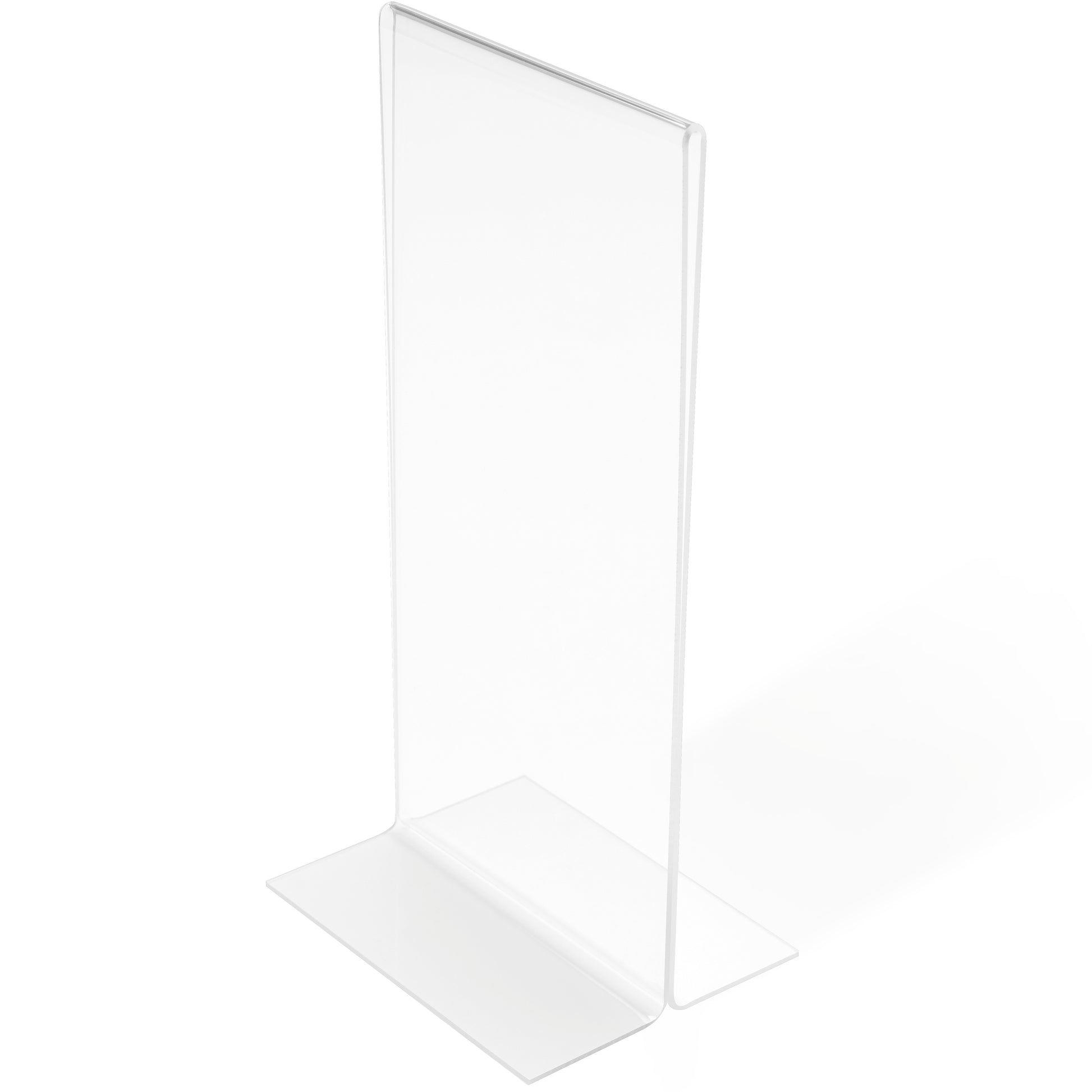 Deflecto Tischprospekthalter 1 Fach DL – Polystyrol, Transparent – 45101 – 231 × 86 × 110 mm