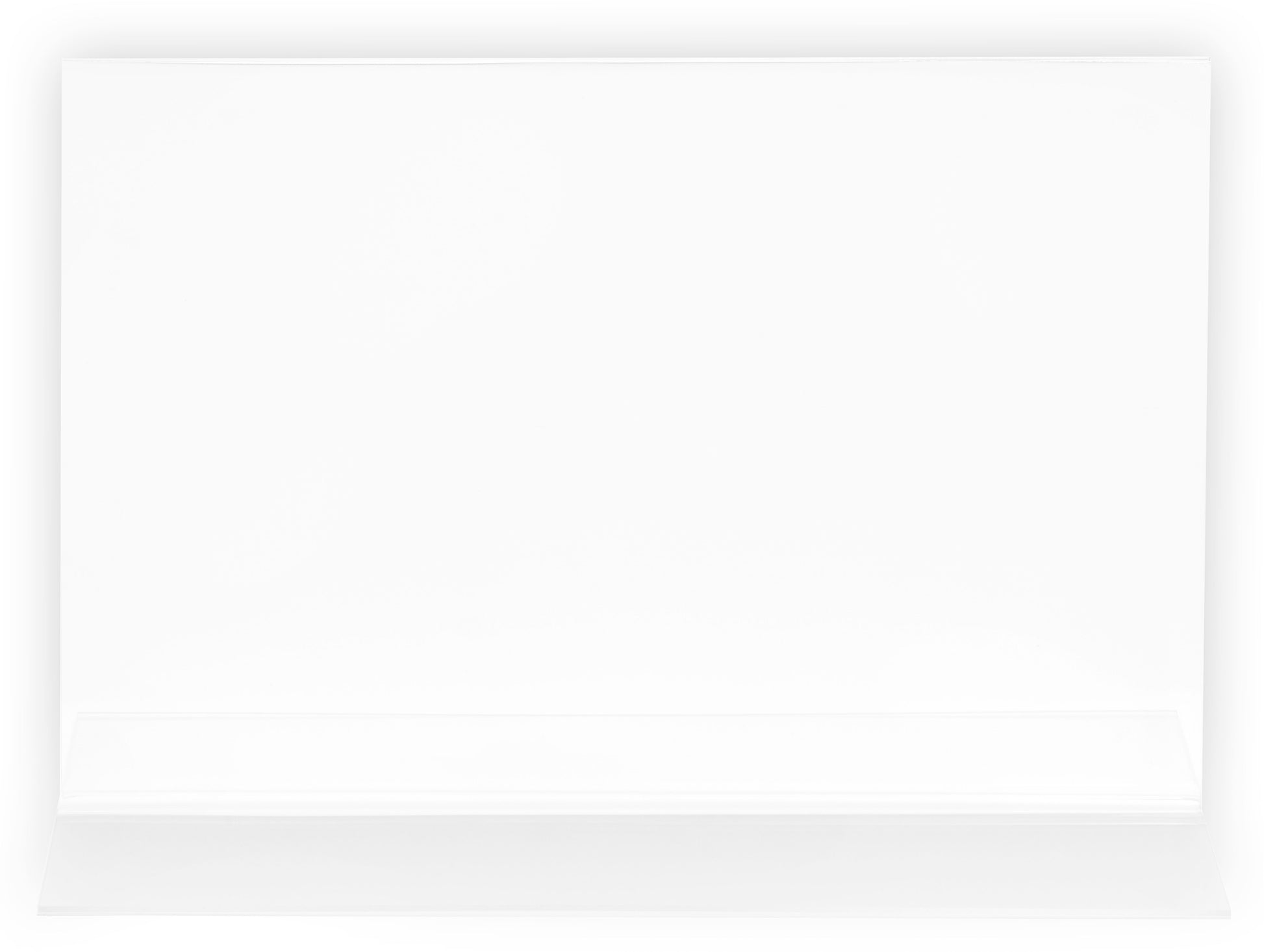 Deflecto Tischaufsteller – für A3 – quer – transparent – Polystyrol (PS) – B420×H305×T128 mm