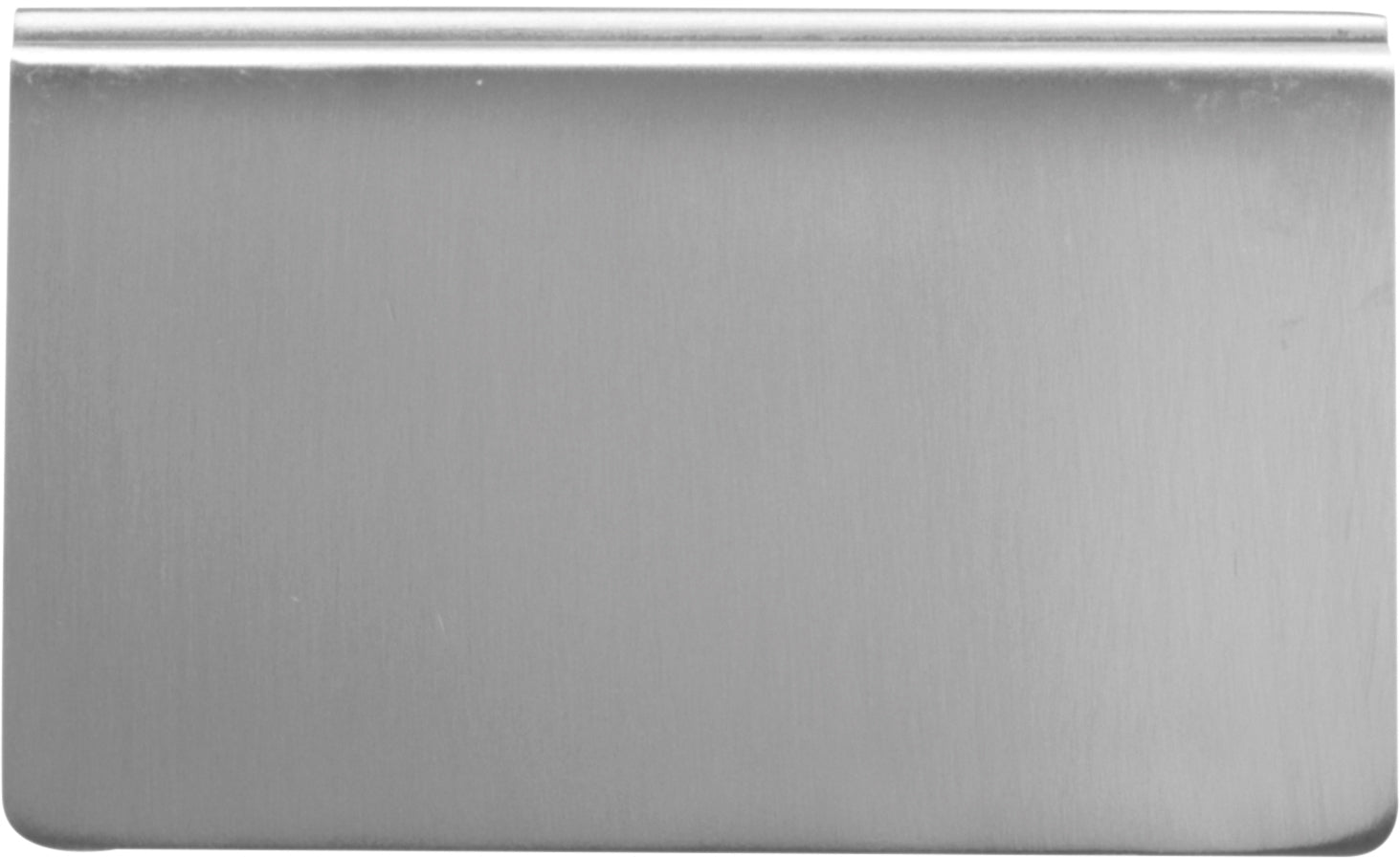 Deflecto Kartenhalter – mit Edelstahlfuss – Acryl – 60×75×100 mm