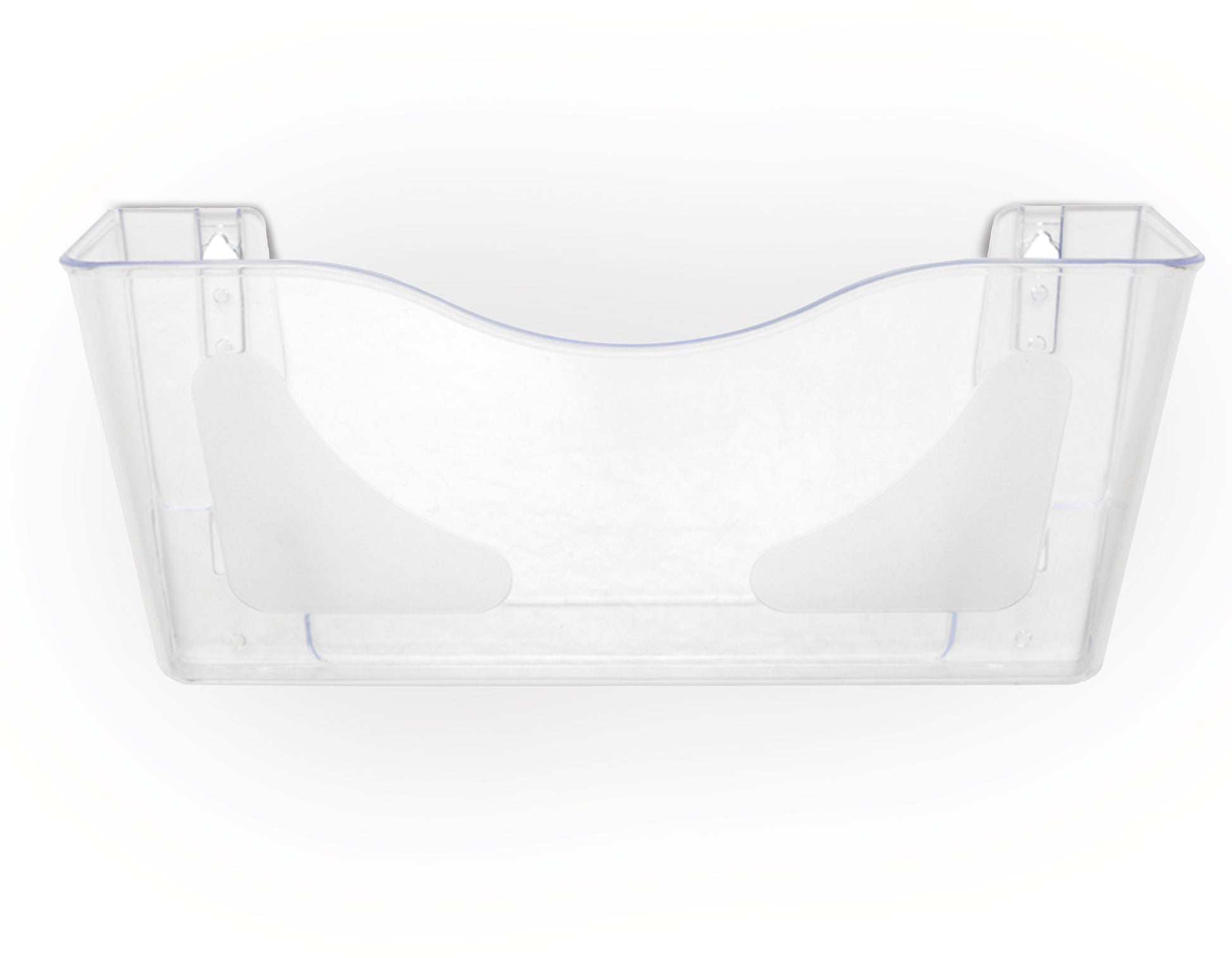 Deflecto Wandprospekthalter DocuPocket – für A4 – quer – transparent – Polystyrol (PS) – 380×105×180 mm