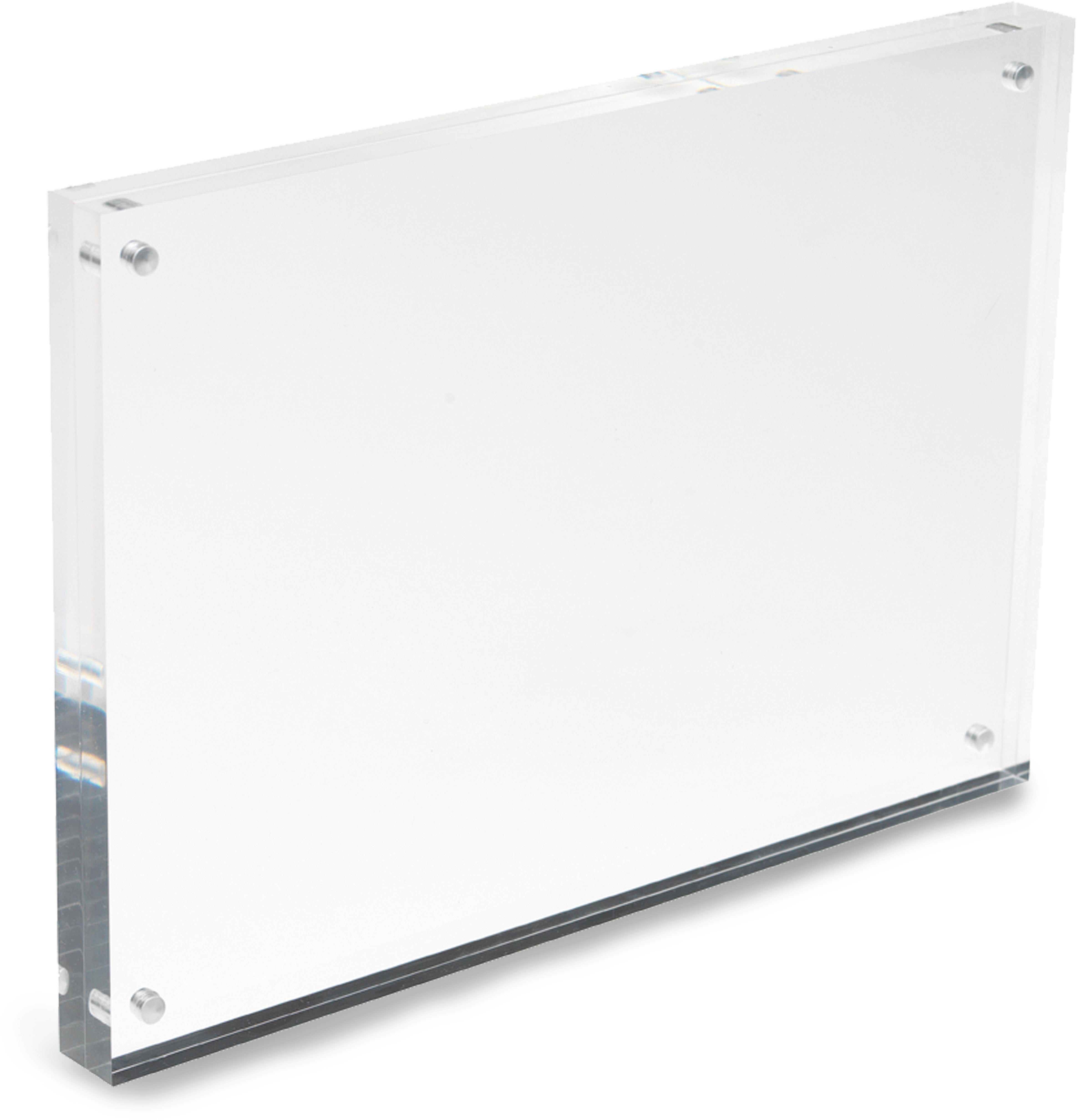 Deflecto Tischprospekthalter A5 – magnetisch – Acryl, transparent – MCHA51130