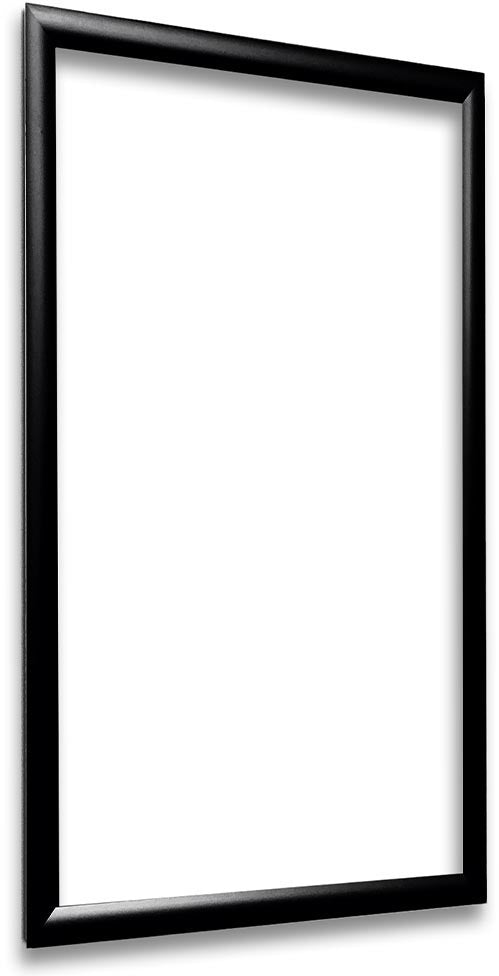 Deflecto Plakatrahmen SFA3B – für A3 – Klapprahmen, Wandmontage – Schwarz – Aluminium/Polystyrol