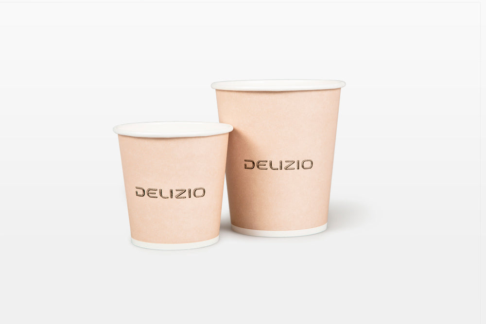 Delizio Becher, Papier/Karton, für Heissgetränke – 1,8 dl