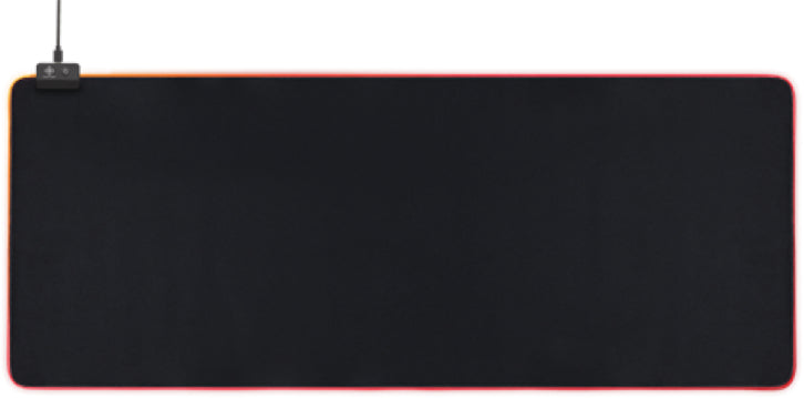 Deltaco Gaming DMP310 – Gaming-Mauspad – 900 × 360 mm, RGB, Stoff, Gummi, Schwarz