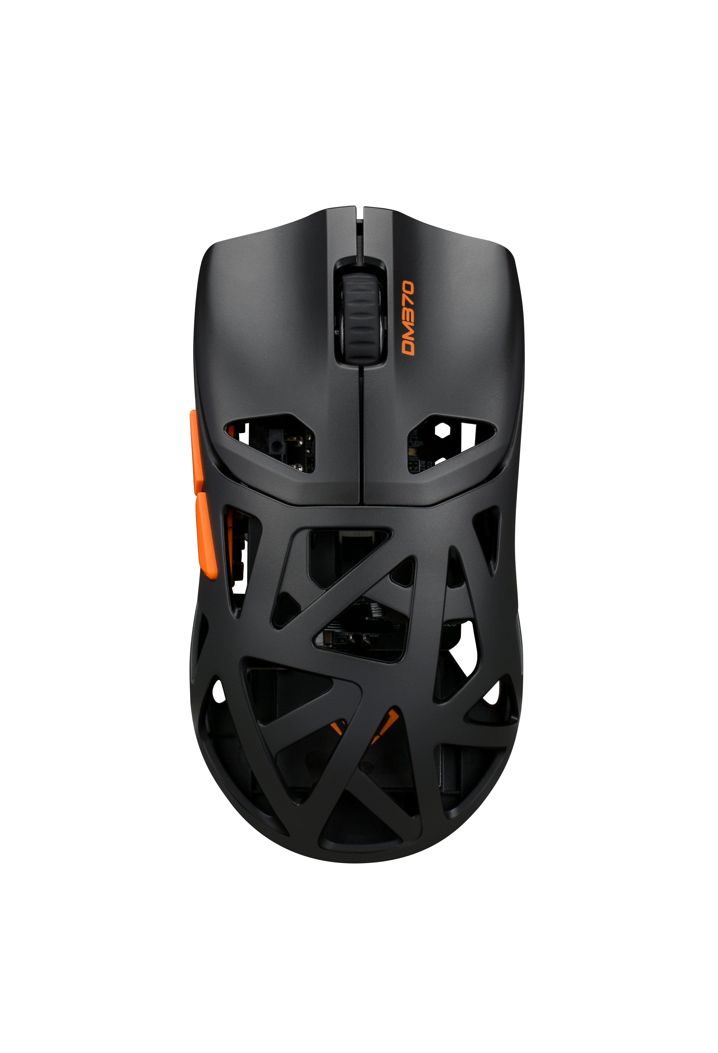 Deltaco Gaming DM370 – Gaming-Maus – Kabellos (Bluetooth/2,4 GHz), 12000 DPI, beidhändig, Schwarz