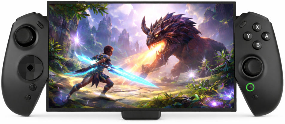 Deltaco GAM-196 – Gamepad – USB (kabelgebunden), Hall-Joysticks, 4 programmierbare Tasten, für Switch 2, Schwarz
