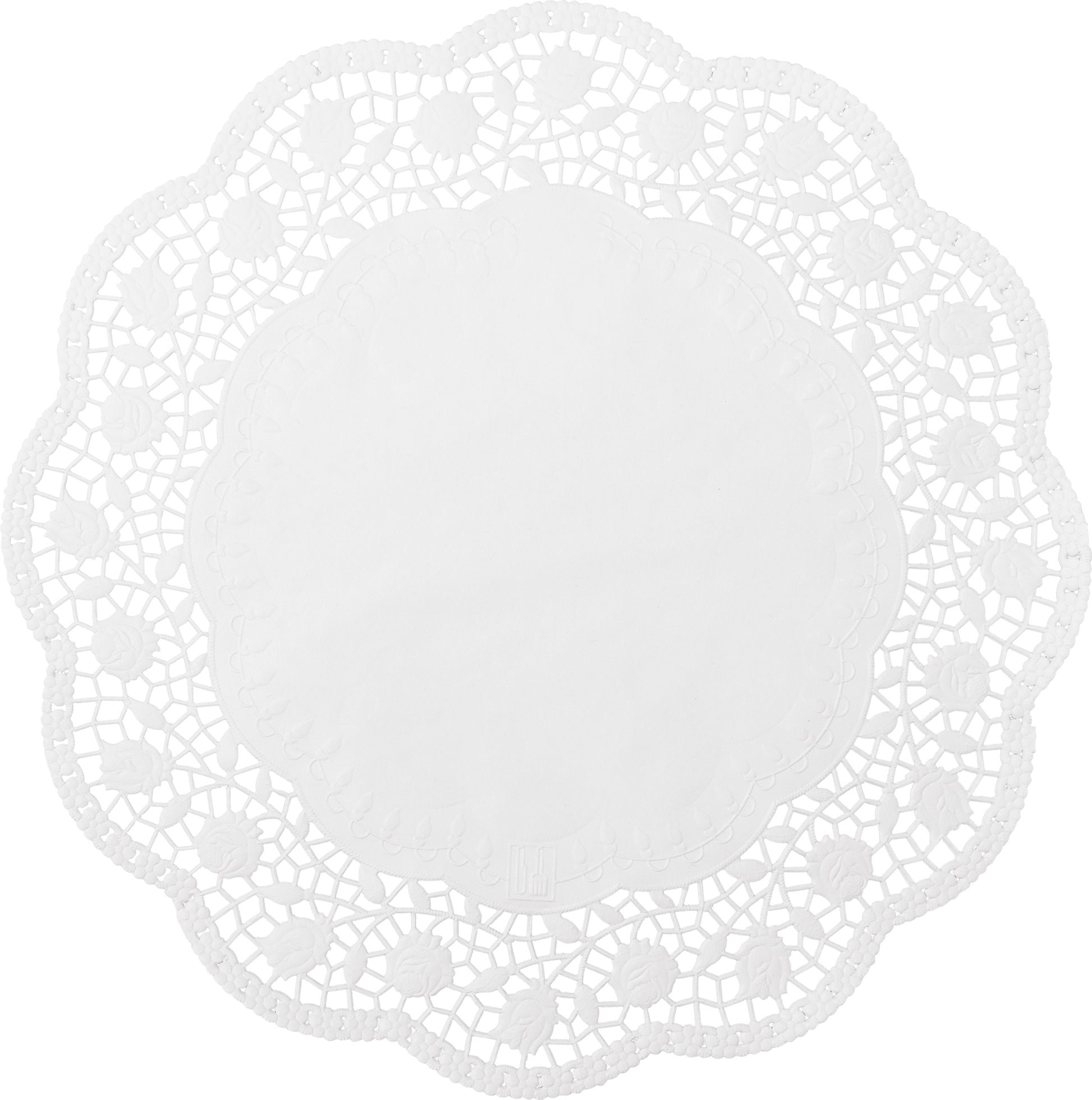 Demmler Tortenspitzen, rund – Ø 32,4 cm, weiss – FSC – 6 Stk.