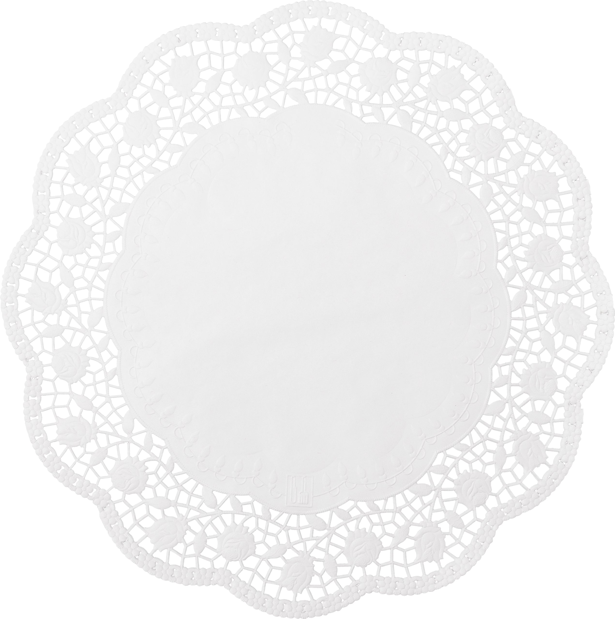 Demmler Tortenspitzen, rund – Ø 32,4 cm, weiss – FSC – 6 Stk.