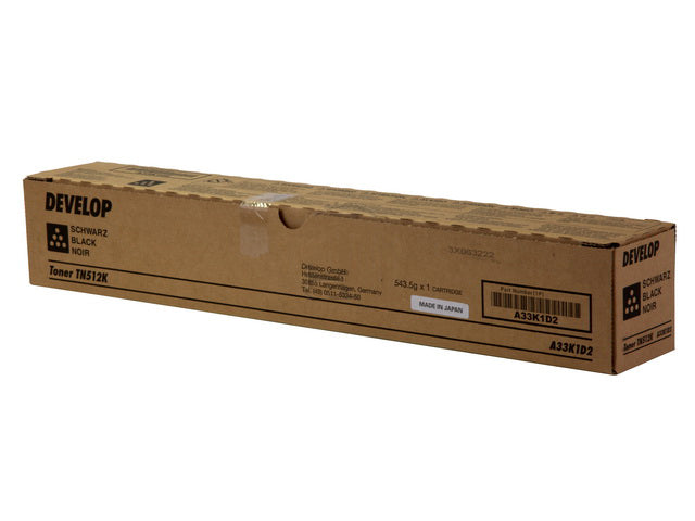 Develop TN-512K Schwarz Toner – Original – für Develop Ineo+454