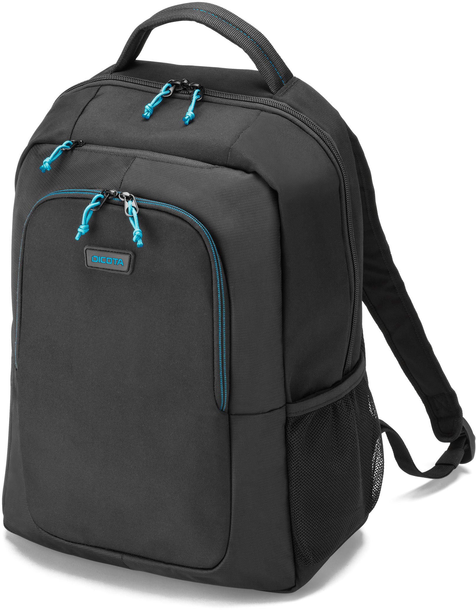 DICOTA Spin Notebook-Rucksack bis 15,6" – abschliessbares Notebookfach, wasserfest – Schwarz