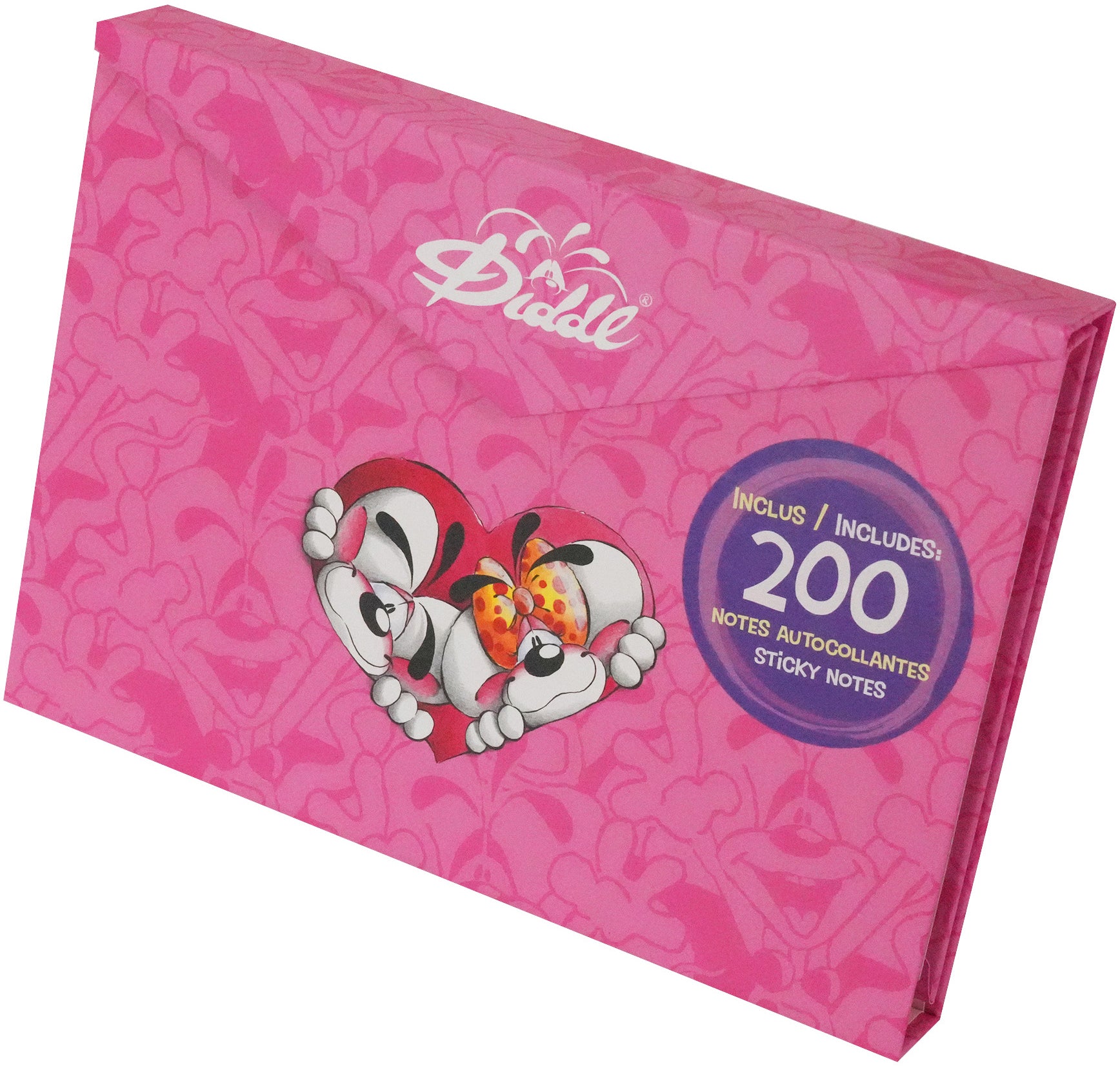Diddl Haftnotizen – 148 × 210 mm – rosa, 200 Blatt
