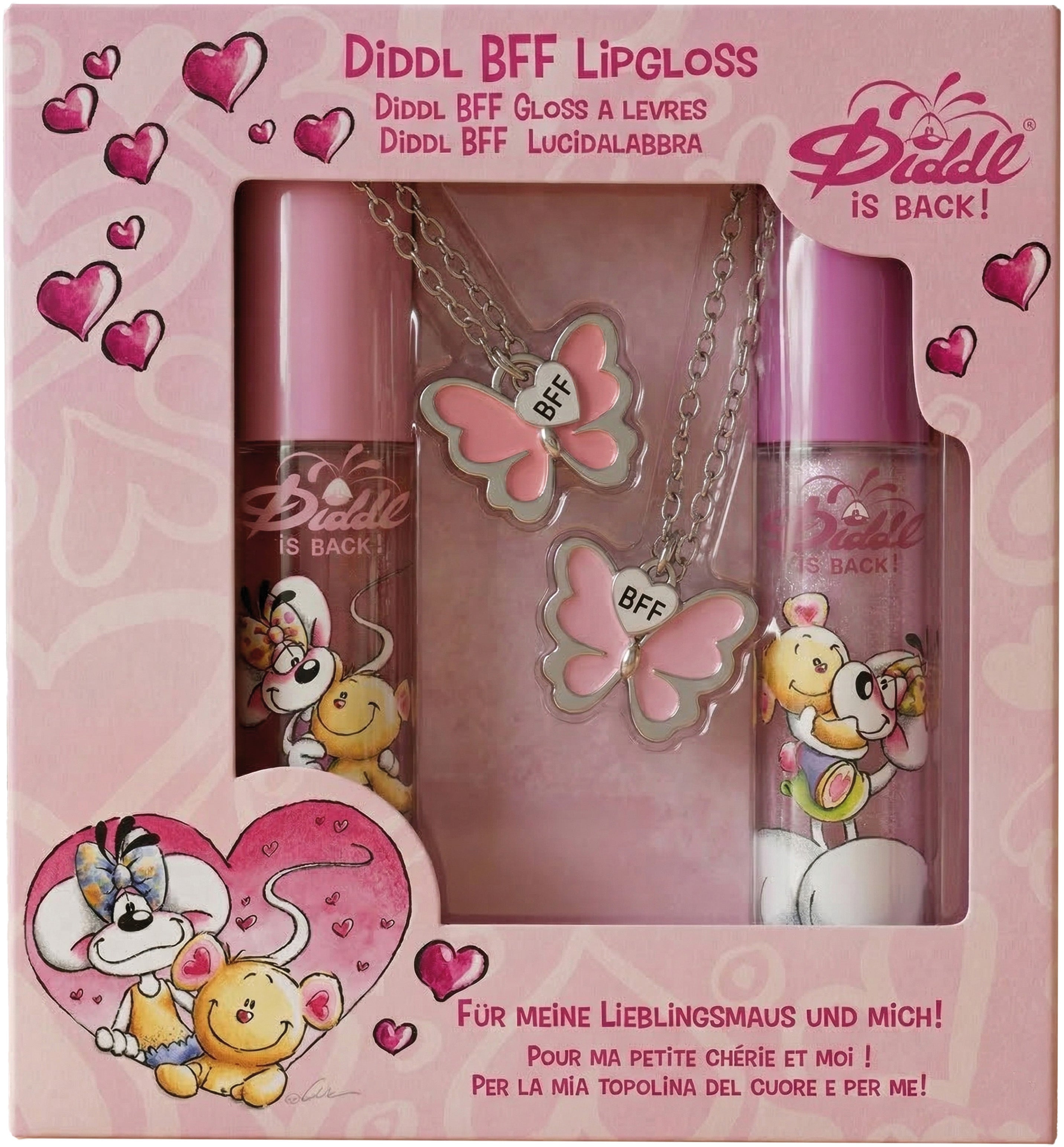 Diddl Lipgloss BFF – Heidelbeere, Erdbeere