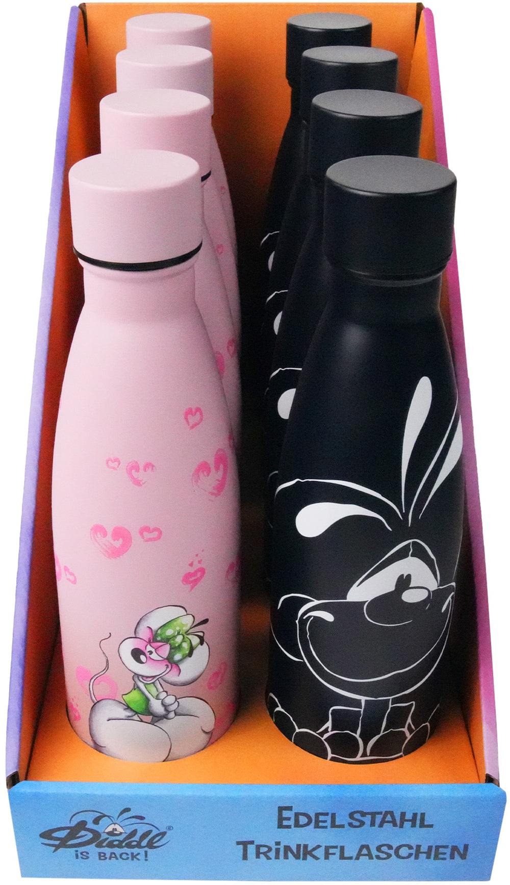 Diddl Isolierflasche 500 ml – doppelwandig, Diddl-Motiv