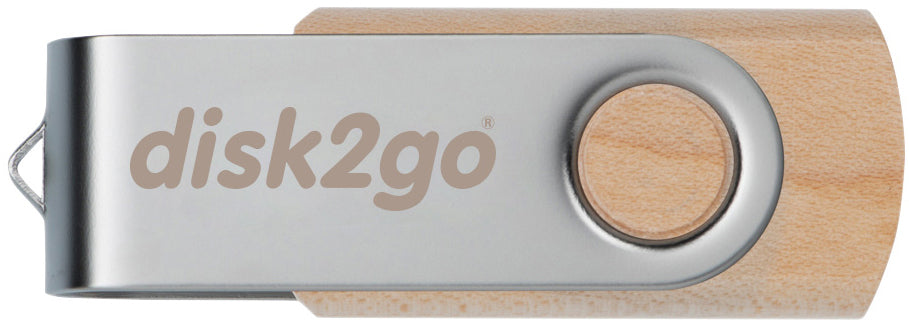 disk2go WOOD – USB-Stick 16 GB, USB 2.0