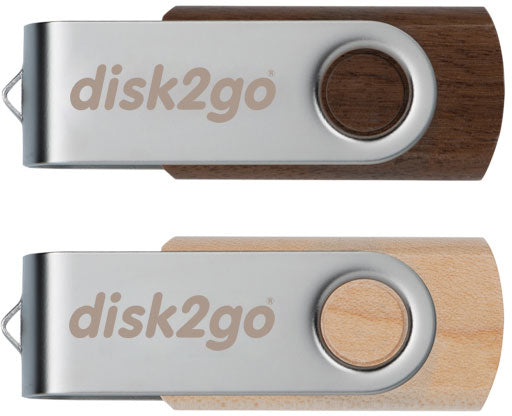 disk2go WOOD – USB-Stick, Holzgehäuse