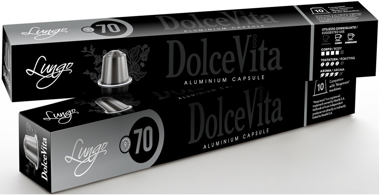 Dolce Vita Lungo – Kapseln, 10 Kapseln