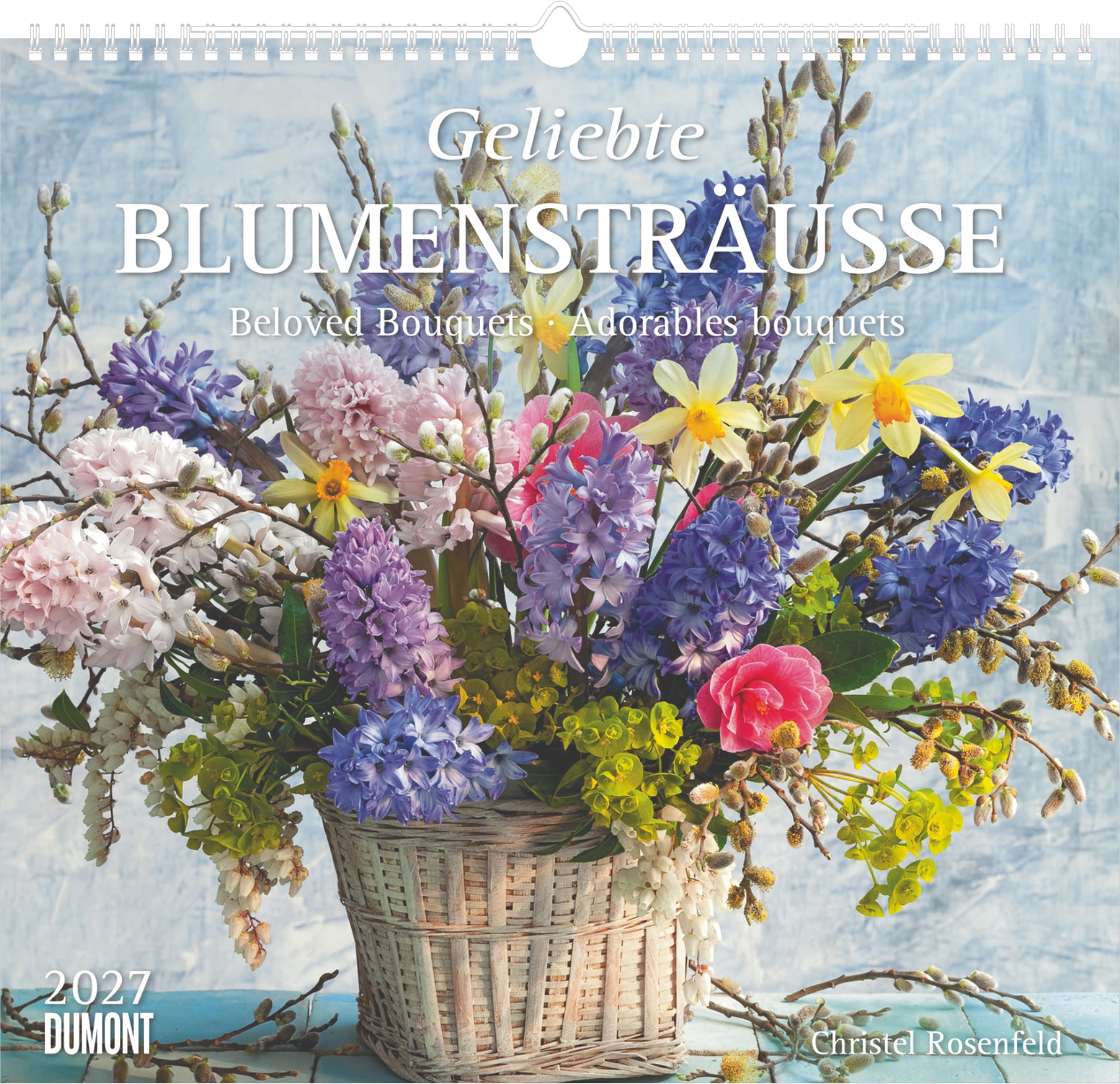 Dumont Blumensträusse – Bildkalender 2027 – 36,5 × 38,5 cm