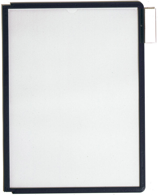 Durable SHERPA Sichttafel A4, matte PP-Folie, schwarz