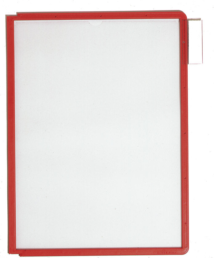 Durable SHERPA A4 Sichttafel, blendfrei genarbt, rot