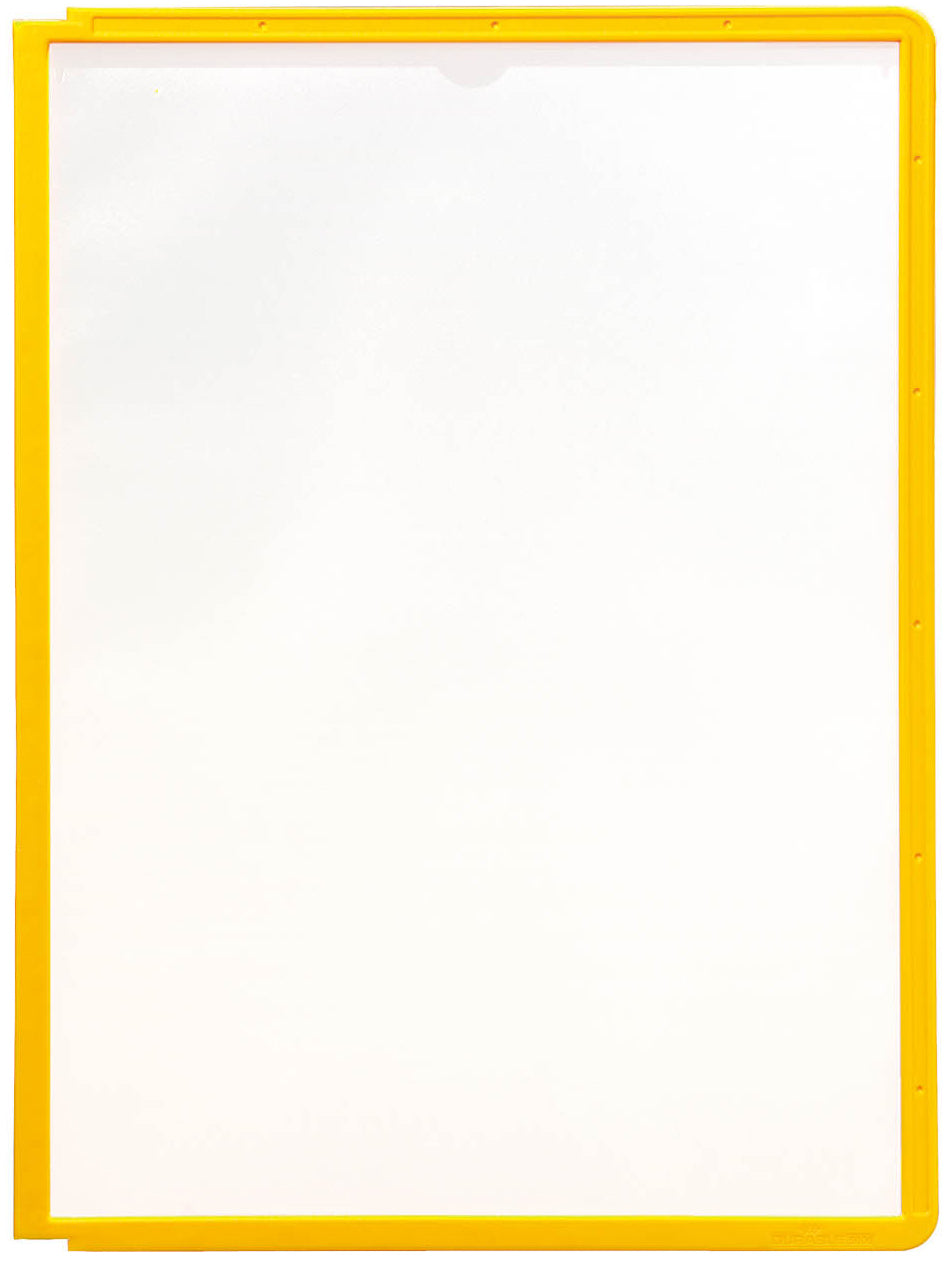 Durable Sichttafel für A4, gelb
