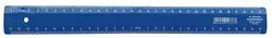 Dux Lineal – Kunststoff – 31,5 cm – flexibel – Kobaltblau