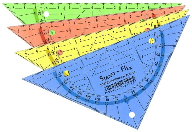 Dux Stano Geodreieck, 16 cm – flexibel