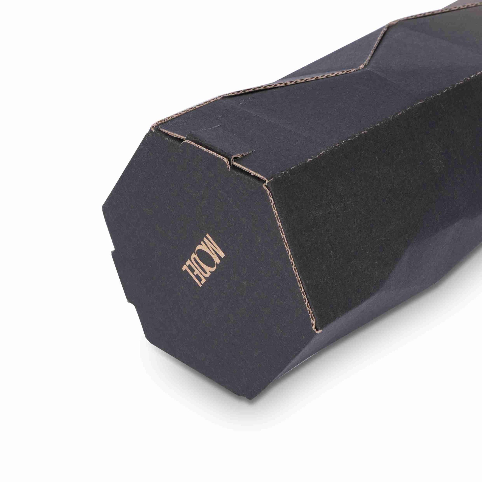 Model Weinpräsentkarton braun – Innenmass 84 × 362 × 84 mm – für 1 Flasche – 1 Stk., ab 20 Stk.