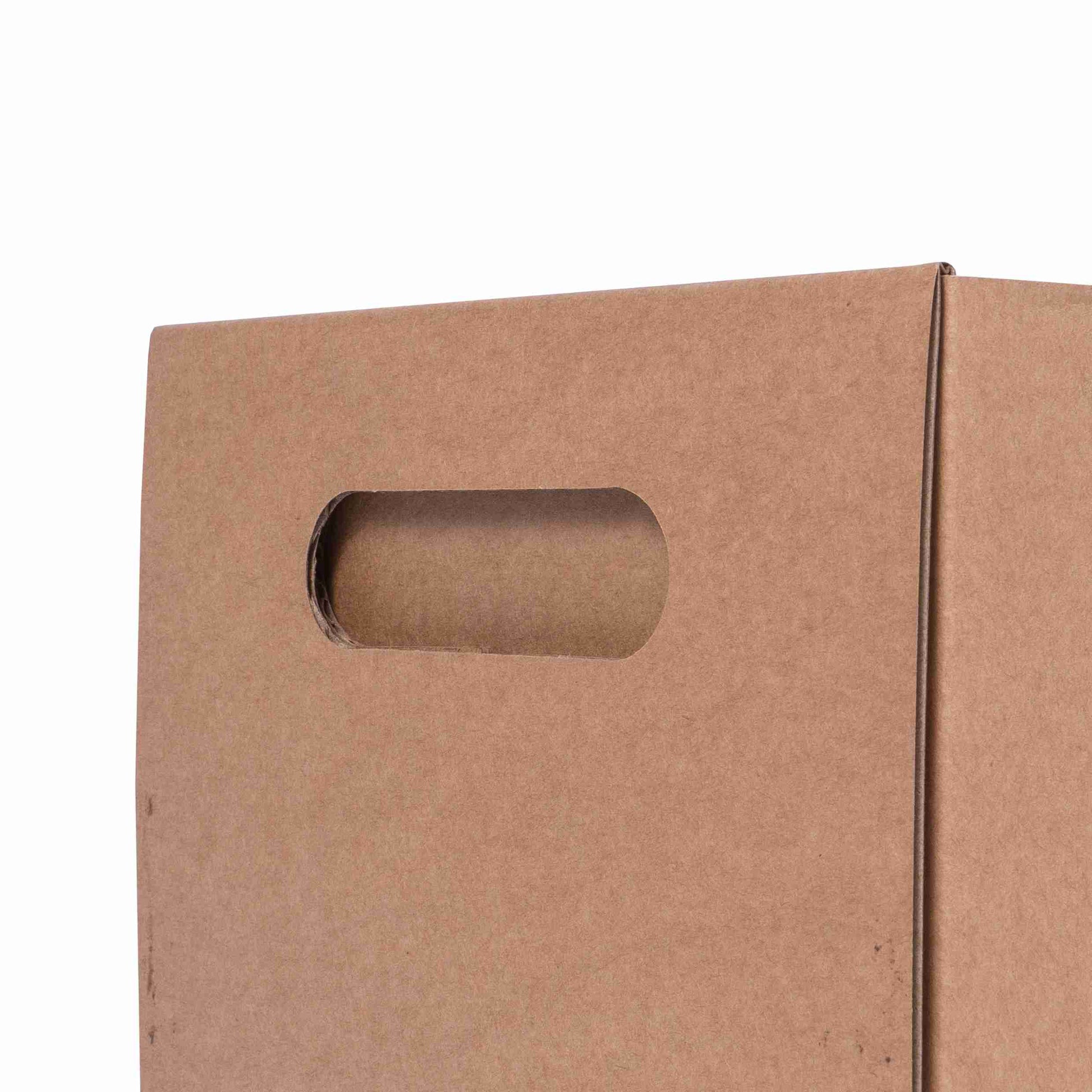 Model Galia C40 Stulpschachtel – 267 × 187 × 84 mm, braun, Deckel – Palette (2400 Stk.)