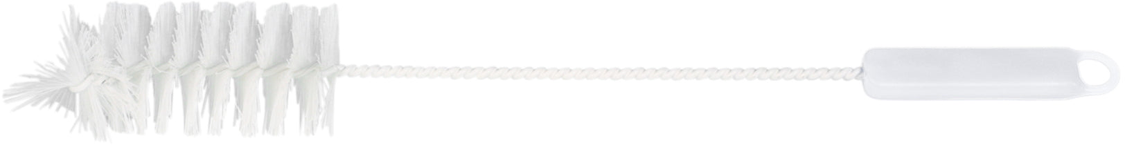 Ebnat Flaschenbürste – 39 cm, Ø 5 cm, weiss, Spiralkopf