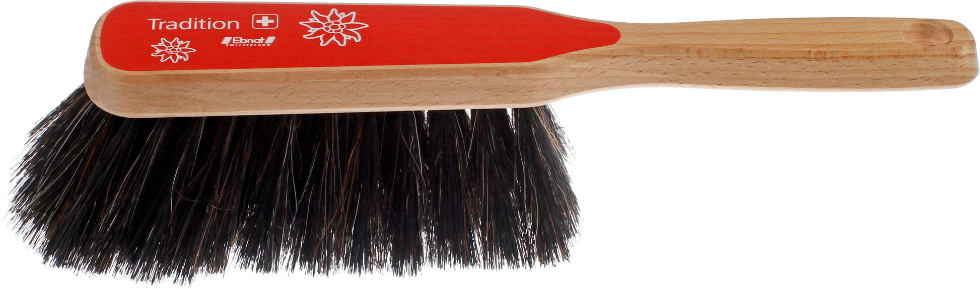 Ebnat Besen (Innen) Tradition – 8 cm, Rosshaar, Holz, für Trockenreinigung