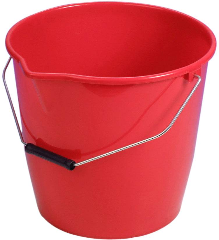 Ebnat Putzeimer – 12 l – rot – 32,0 × 31,5 × 26,5 cm