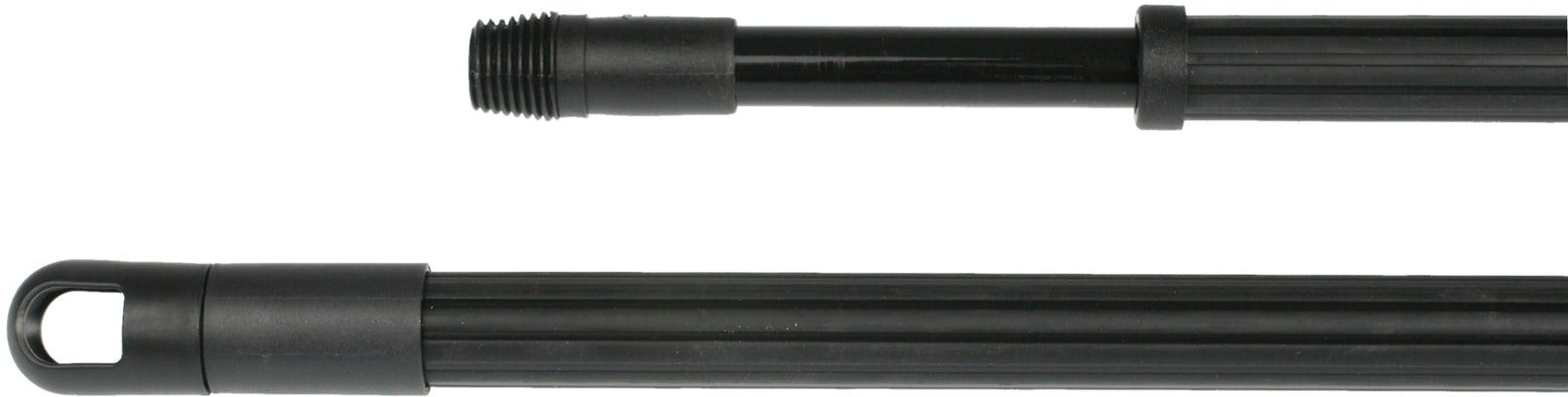 Ebnat Wischerstiel – 75–130 cm – Gummibeschichtung – Schwarz