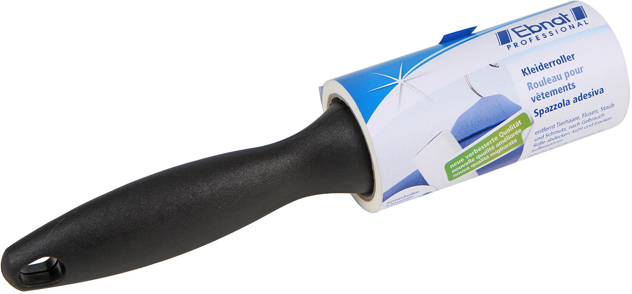 Ebnat Kleiderroller 240762 – 4,5 m, schwarz, 5,0 × 5,0 × 22,0 cm