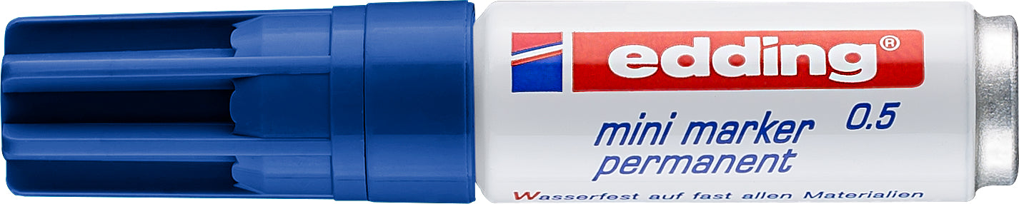 Edding Mini Permanentmarker – 1,5–3 mm – Blau