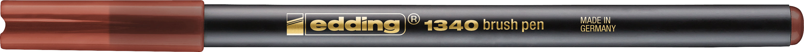 Edding 1340 Pinselstift – Pinselspitze, wasservermalbar, braun