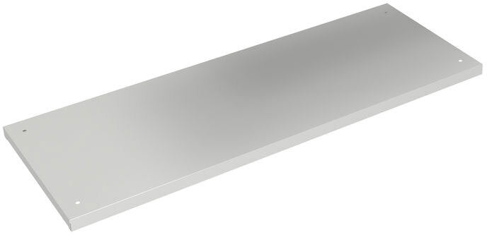 Edgy 299.200.1 – Zusatztablar für Flügeltürenschrank, Metall, 370 × 795 × 30 mm, Lichtgrau