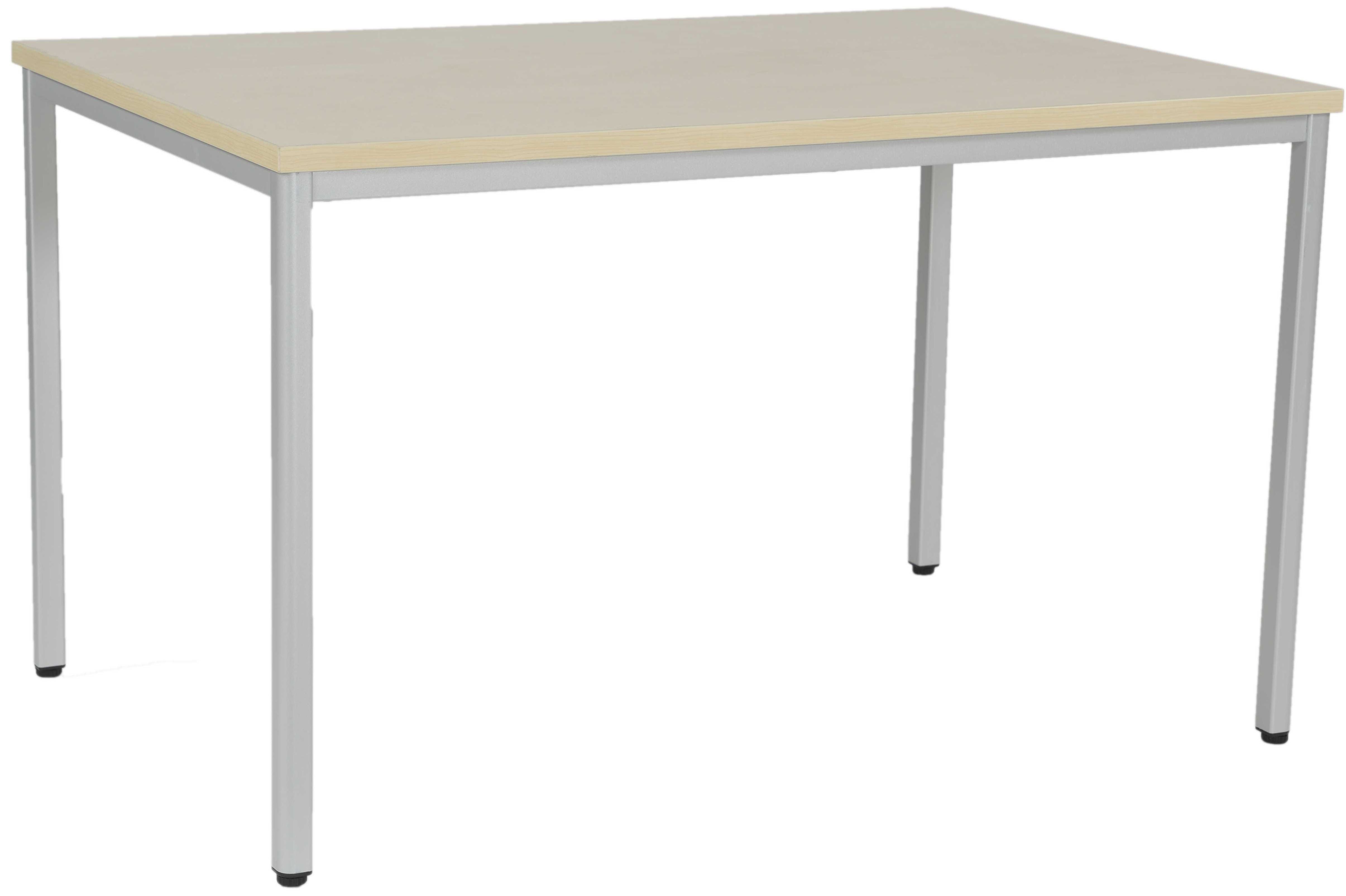Edgy NG728 – Schreibtisch, 122 × 82,5 cm, Ahorn/Hellgrau