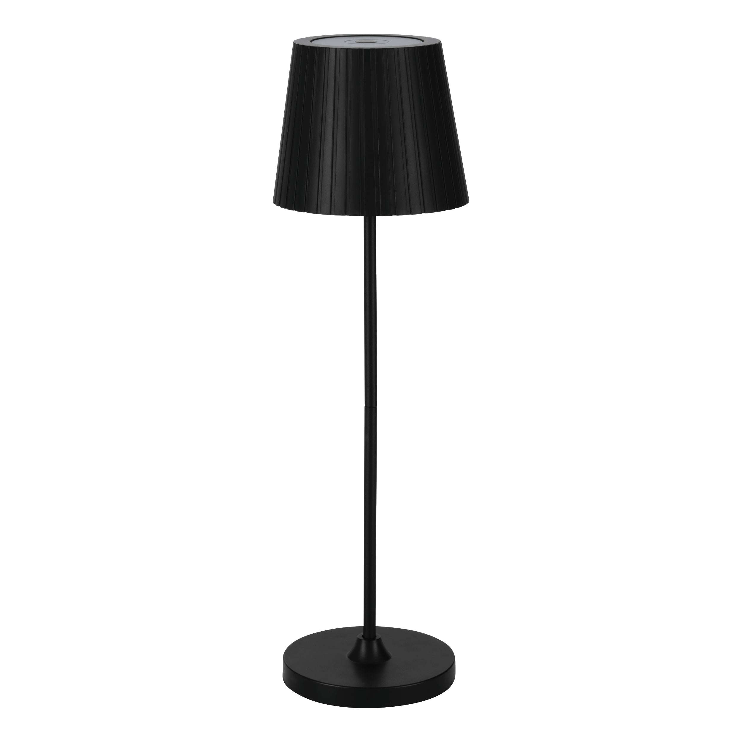 Eglo Tischleuchte Cabozo 75794 – 13 × 13 × 11 cm, 300 lm, 2400–4000 K, dimmbar, Touch, Akku, USB-C, schwarz