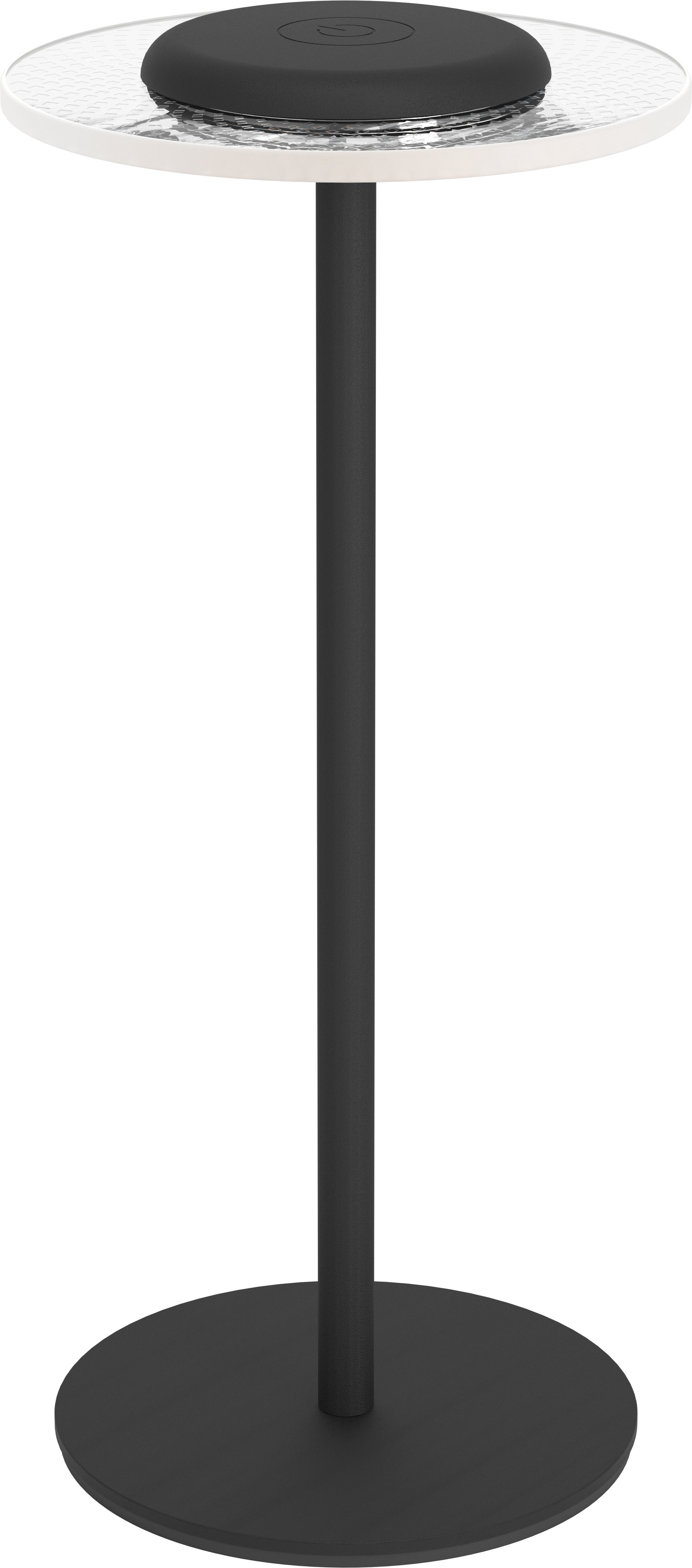 Eglo Tischleuchte Trepella 75883 – 15 × 14 × 4 cm, RGBW, 3000 K, dimmbar, schwarz, 2000mAh Akku, USB-C, Touch