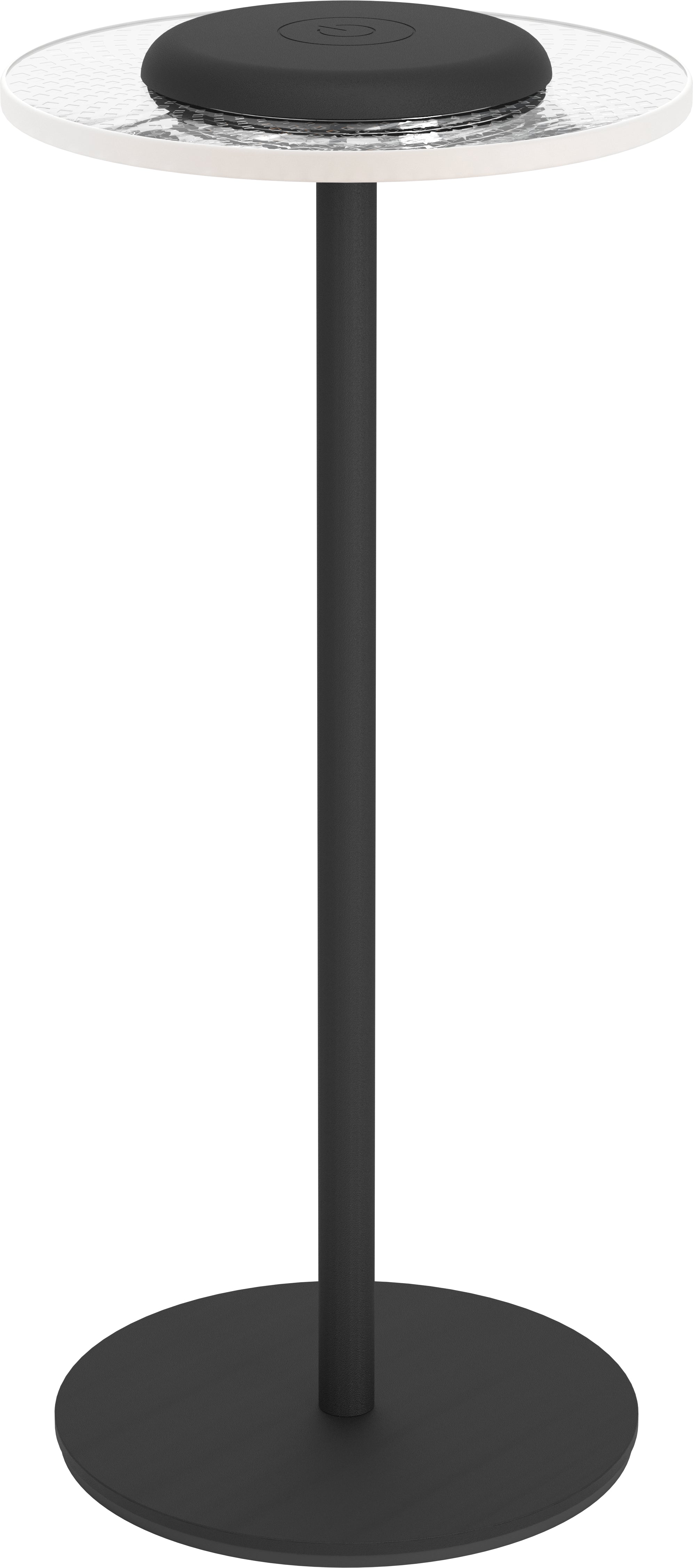 Eglo Tischleuchte Trepella 75883 – 15 × 14 × 4 cm, RGBW, 3000 K, dimmbar, schwarz, 2000mAh Akku, USB-C, Touch