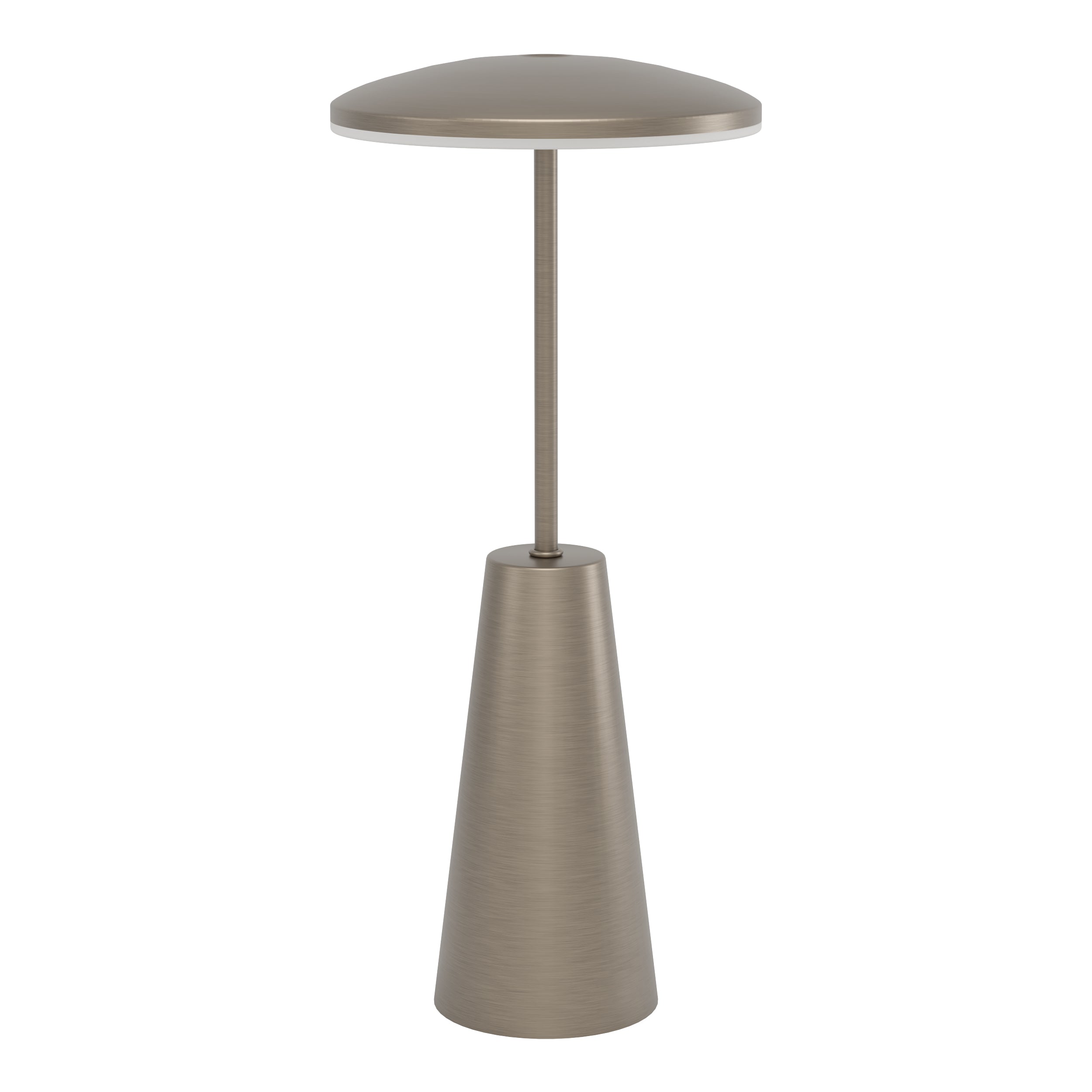Eglo Tischleuchte Piccola – Touch-Dimmer, Akku 2600 mAh, USB-C, 14,0 cm – Bronze