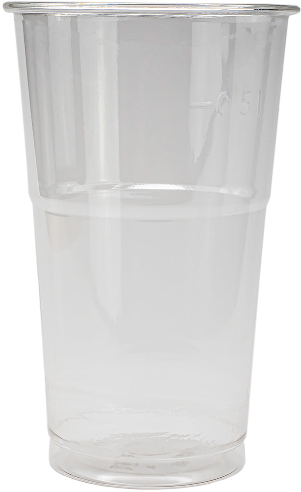 Ejs Trinkbecher, Kunststoff – 5 dl, Transparent – 50 Stk.