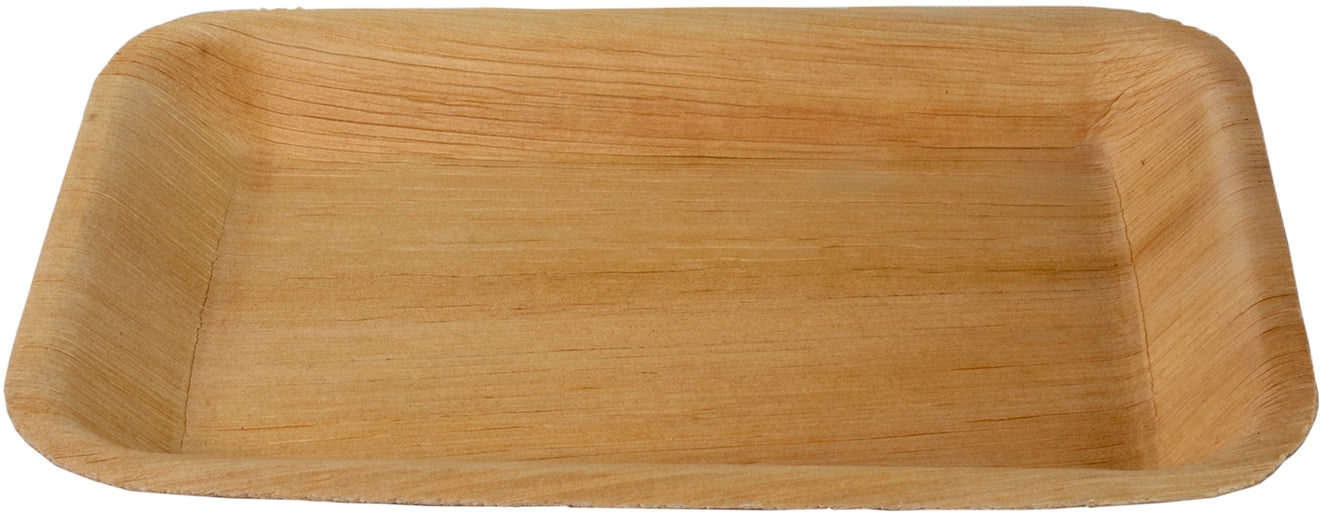 Ejs Teller, Palmblatt – 24 × 16,5 cm