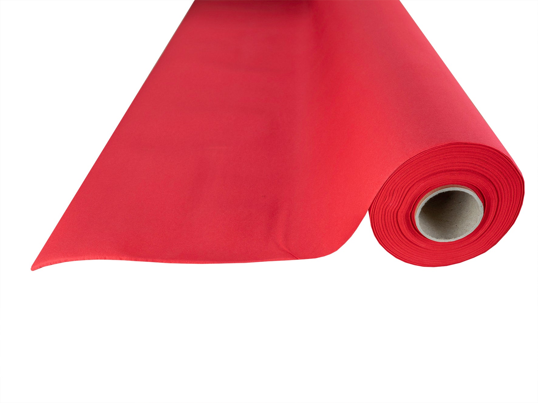 Ejs Tischdecke auf Rolle – 10,5 cm×1,2 m, Papier (Airlaid), Rot