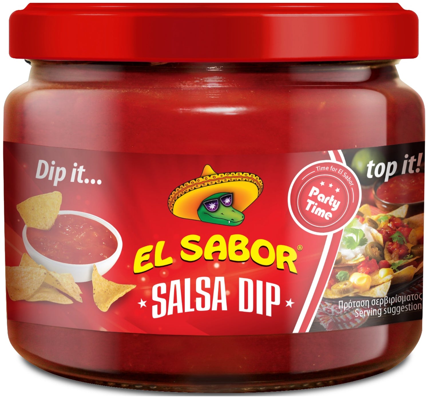 El sabor Salsa & Dips Tomate & Chili – 315 g